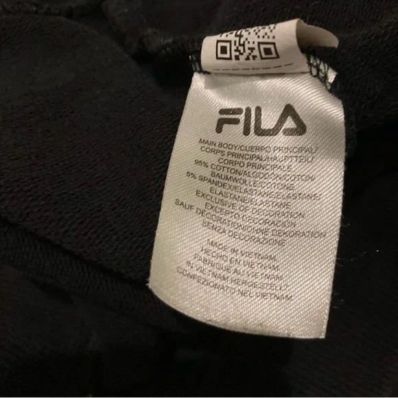 Fila Black Sweatpants Joggers Women’s Size L - Picture 5 of 11